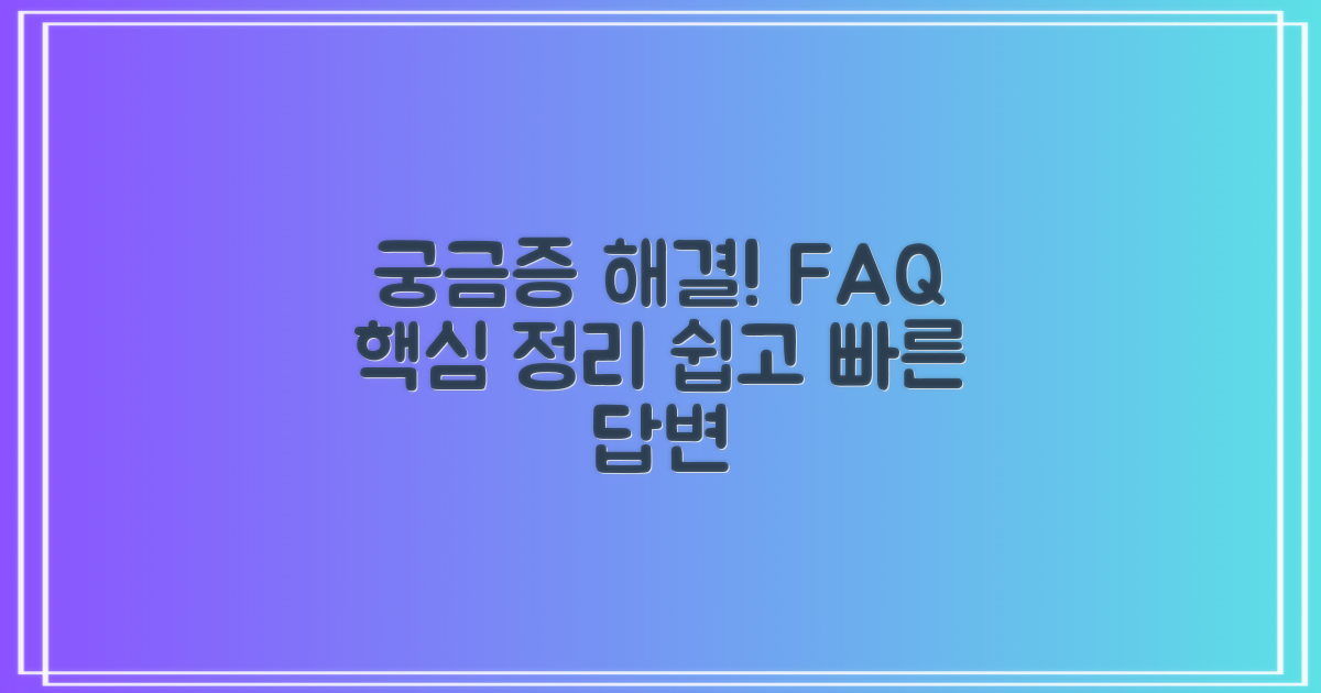 자주 묻는 질문