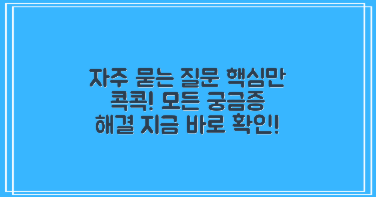 자주 묻는 질문