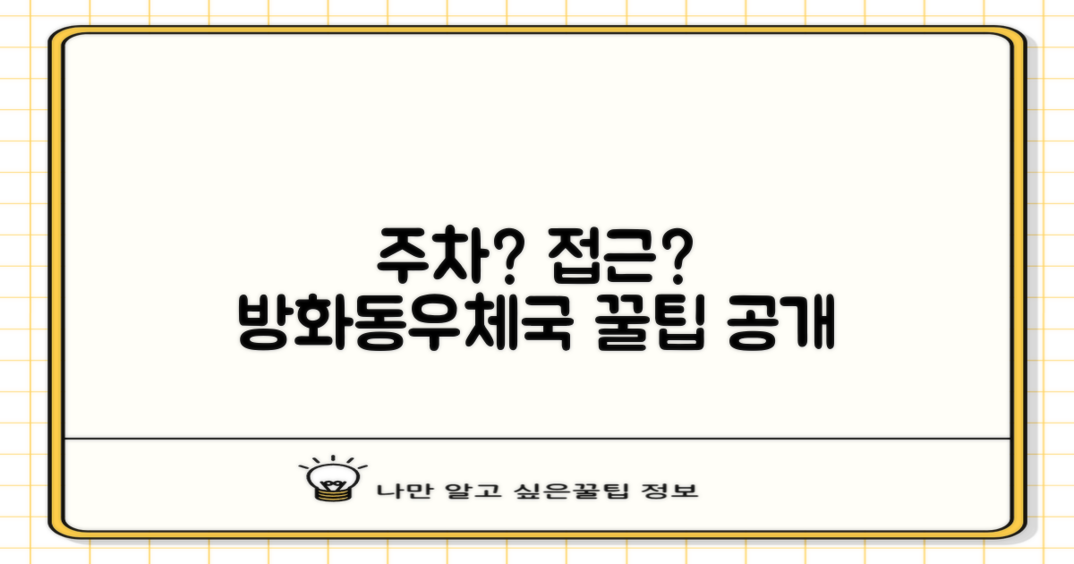 주차 정보 vs 접근성: 서울방화동우체국, 어떻게 편리하게 이용할까?