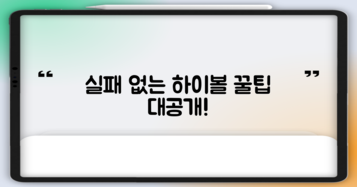 실패 없는 하이볼, 가능할까?