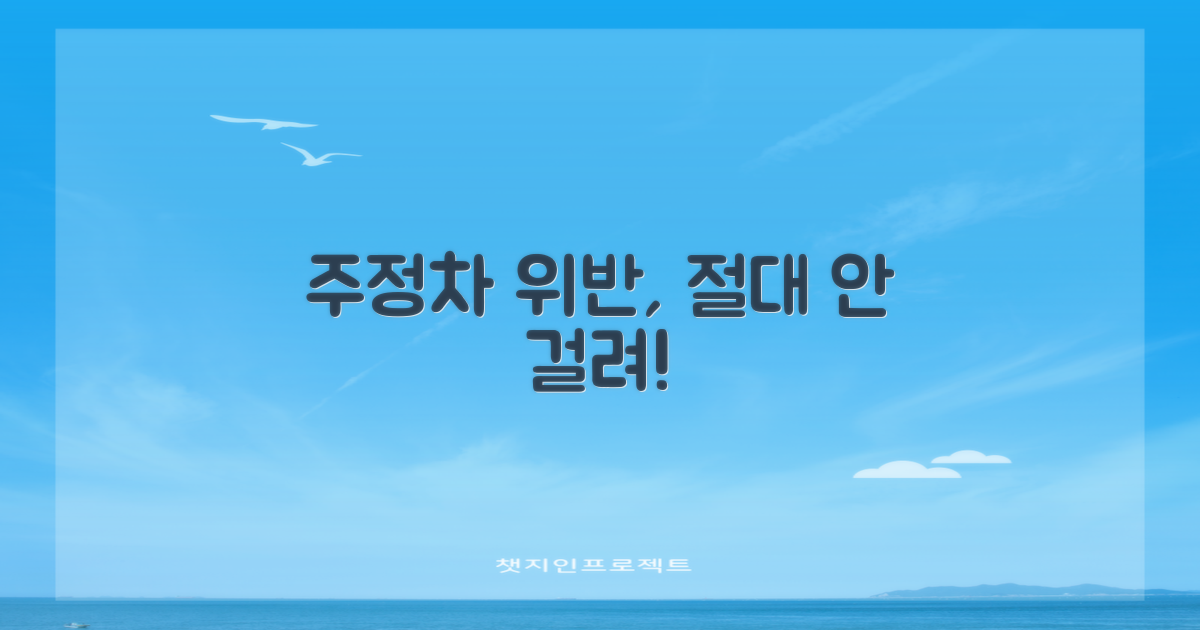 주정차 위반, 어떻게 피할까?